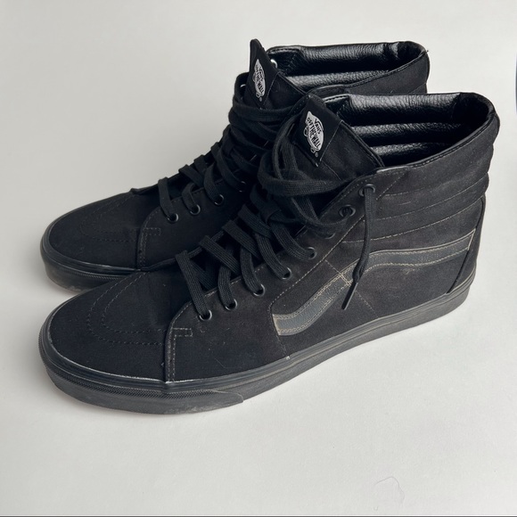 Vans Shoes Mens Vans All Black Gum Soles Size 5 Poshmark